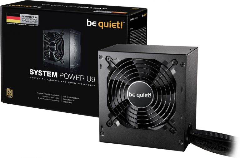 Be quiet! เปิดตัวพาวเวอร์ซัพพลายใหม่ซีรี่ย์ System Power U9