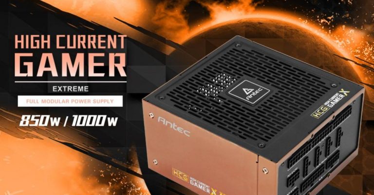 Antec เปิดตัว PSU ซีรีย์ High Current Gamer Extreme 850W เเละ 1000W พร้อมประกัน 10 ปี