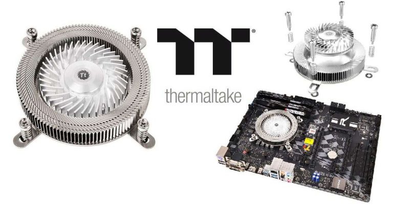 “Engine 17” cooler ที่มีพัดลมเป็นโลหะจาก Thermaltake