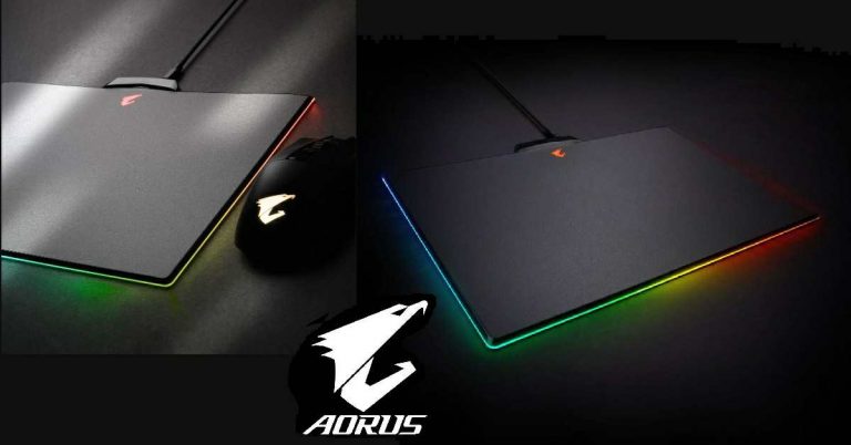 Aorus P7 RGB gaming mousepad ! แผ่นรองเมาส์ RGB จาก Gigabyte