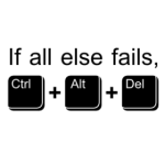 Ctrl-alt-del