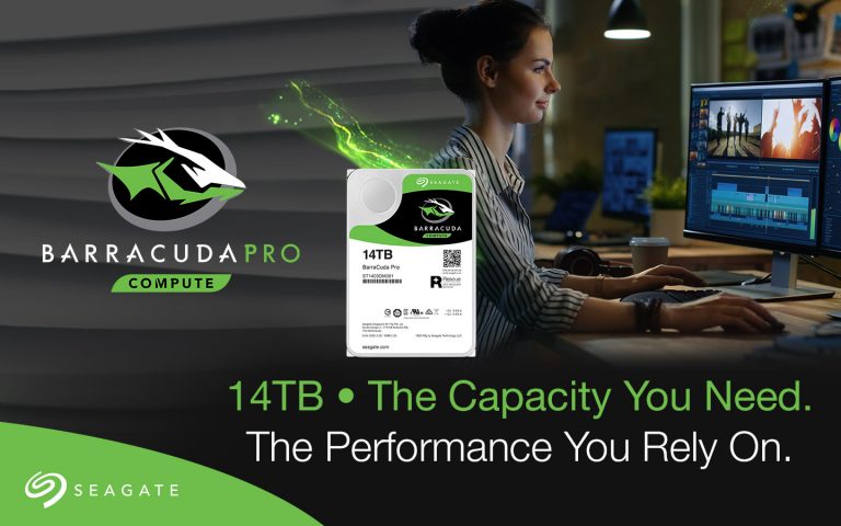 Seagate เปิดตัวฮาร์ดไดร์ฟ BarraCuda Pro ขนาด 14TB ความสูงสุดในตลาดพีซี