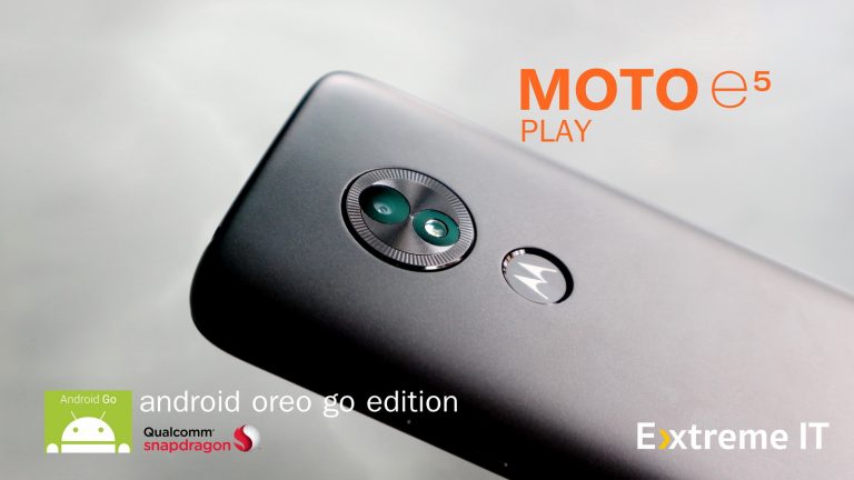 รีวิว moto e5 play มือถือ Android Go ในราคาเบาๆ 2,888 บาท