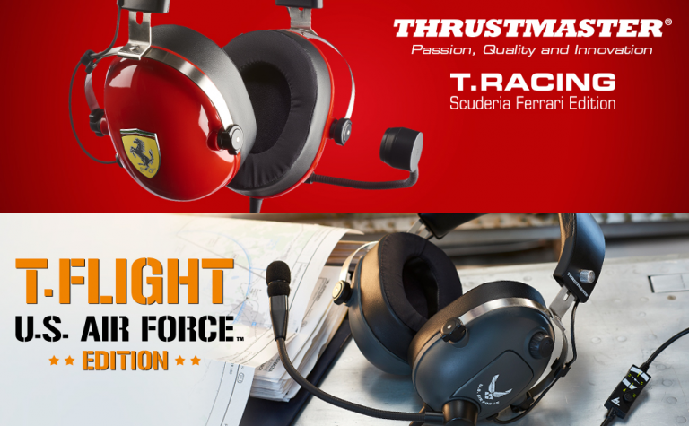 PR : หูฟังเกมมิ่ง Thrustmaster – T.Racing & T.Flight ถอดแบบจากสนามจริง !