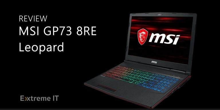 รีวิว MSI GP73 8RE Leopard สุดยอดแห่งความคุ้มสำหรับ Gaming Notebook