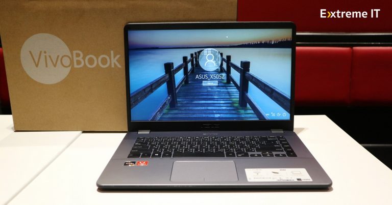 รีวิว ASUS VivoBook 15 X505Z มากับชิป AMD Ryzen 5 กับค่าตัวเบาๆ
