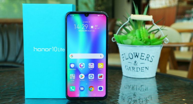 รีวิว HONOR 10 Lite กล้องหน้าเทคโนโลยี  AI Beauty  ความละเอียด 24 ล้านพิกเซล ราคาเพียง 6,490 บาท