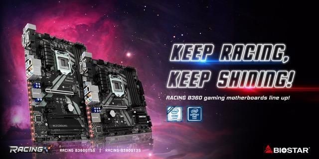 PR : BIOSTAR เปิดตัว Intel B360 chipset motherboards ณ ประเทศไทย – RACING B360GT5S และ RACING B360GT3S