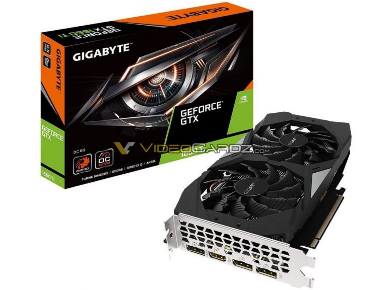 มาอีกหนึ่งเจ้า – GIGABYTE GeForce GTX 1660 Ti Windforce OC ดีไซน์คลาสสิก เน้นราคาประหยัด