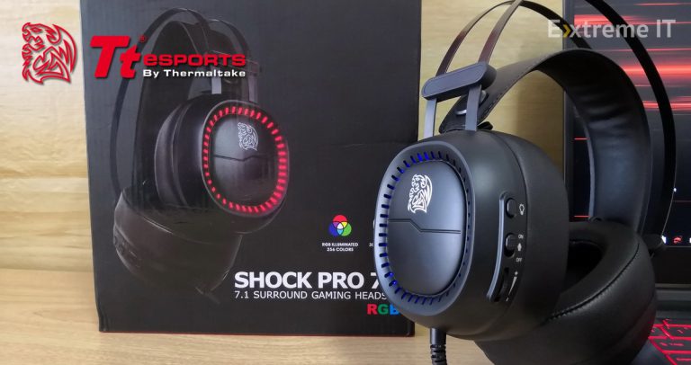 รีวิว Tt-esport Shock Pro 7.1 RGB Gaming Headset