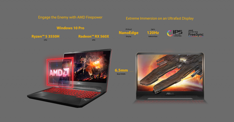 ASUS TUF Gaming FX505DY พร้อมวางจำหน่ายแล้วด้วยสเปคคุ้มค่าราคาเริ่มต้นสุดเร้าใจ