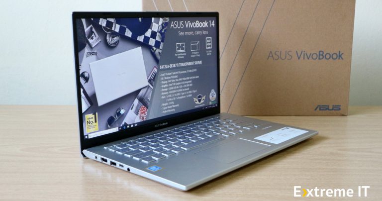 รีวิว ASUS VivoBook 14 (X412) ดีไซน์สวยหรูกับค่าตัวเพียง 12,990 บาท