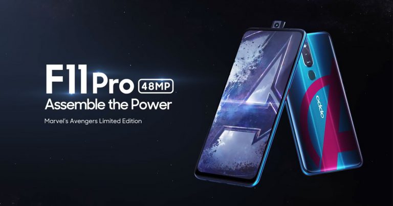 PR : มาไทยแน่  OPPO F11 Pro Marvel’s Avengers Limited Edition  สาวก Marvel มีลุ้น!!