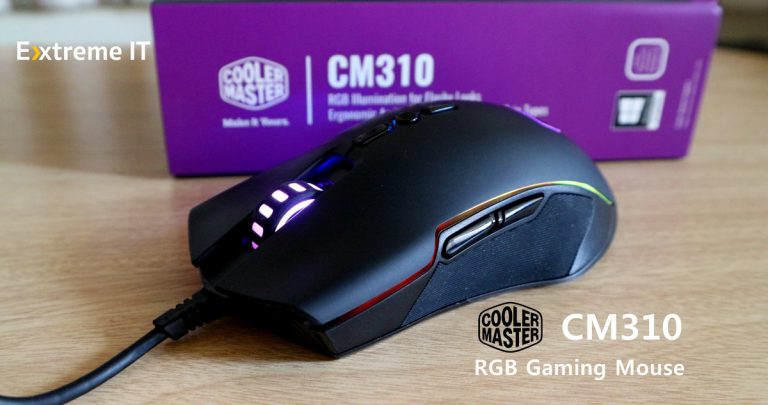 รีวิว Cooler Master CM310 RGB Gaming Mouse ราคา 790 บาท