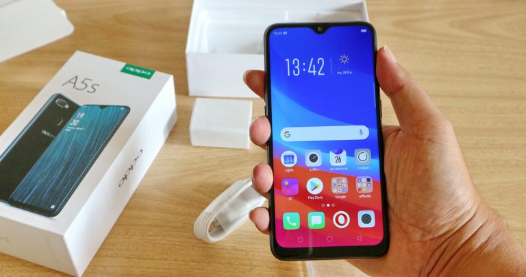 รีวิว OPPO A5s สมาร์ทโฟนสุดคุ้มกับค่าตัว 4,999 บาท