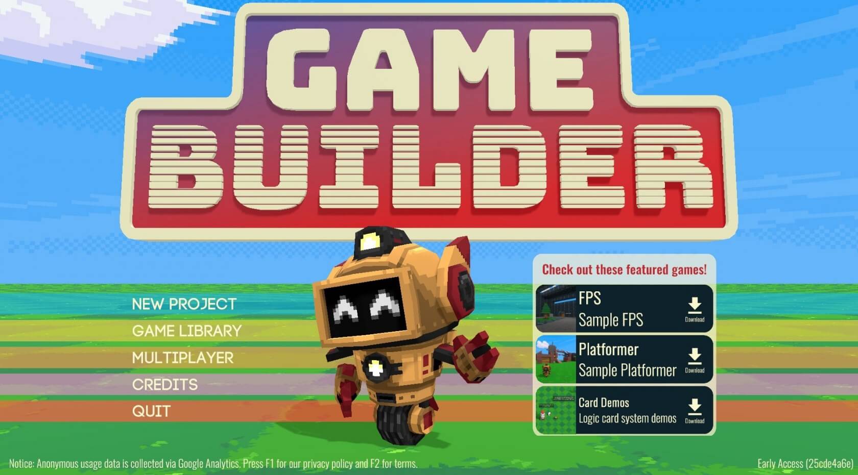 สร้างเกมอินดี้แบบง่ายๆ ด้วย Google Game Builder ดาวน์โหลดได้แล้ววันนี้ ที่  Steam - Extreme It