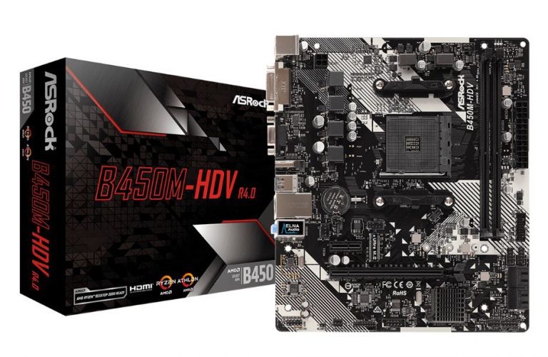 PR : ASRock B450M-HDV R4.0 เมนบอร์ดรุ่นเล็ก  ปรับแต่งได้ เพื่อคอเกมงบจำกัด