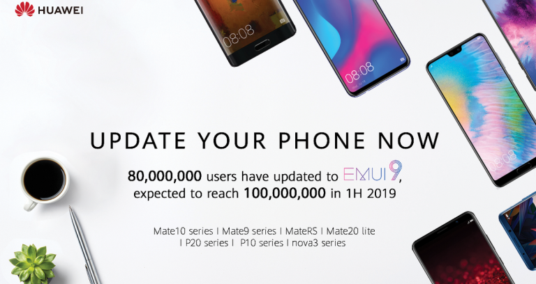 หัวเว่ยเดินหน้าเปิดให้สมาร์ทโฟนรุ่นปัจจุบันอัพเกรดเป็น EMUI 9.0