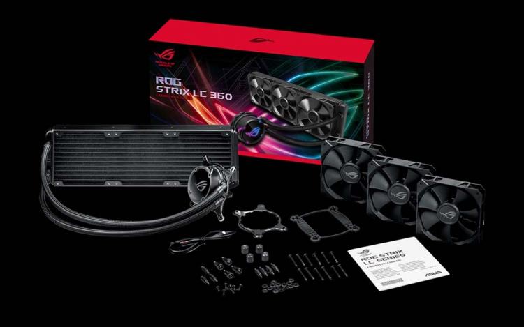 ASUS เปิดตัวชุดน้ำปิดรุ่นประหยัด ROG Strix LC 360mm ตัดจอแสดงผล OLED ออกไป