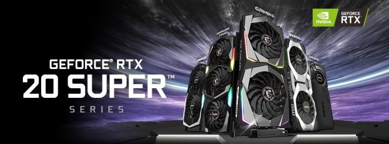 PR : MSI Announces New GeForce® RTX 2060/2070/2080 SUPER™ Series Graphics Cards
