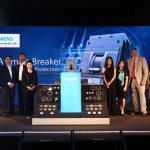 Mrs. Suwannee Singluedej (Center-left), Senior Vice President and Head of Siemens Smart Infrastructure, Siemens Ltd. and Mrs. Supreeya Mokaramanee (Center-right), Senior Vice President and CFO