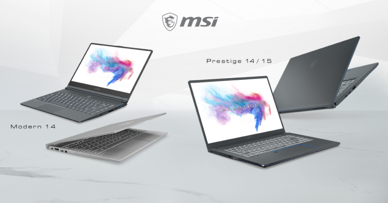 MSI เปิดตัวโน้ตบุ๊กซีรี่ส์ใหม่สำหรับสายครีเอเตอร์ พร้อมมุ่งสู่การเป็นเบอร์หนึ่งในด้านการสร้างสรรค์ด้วยการนำ CPU Intel 10th Generation ตัวล่าสุดมาใช้เป็นรายแรกของโลก