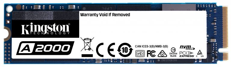 PR : Kingston เปิดตัว SSD รุ่นใหม่ A2000 ในแบบ PCIe NVMe