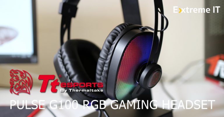 รีวิวหูฟังเกมมิ่ง Tt-eSports Pulse G100 RGB