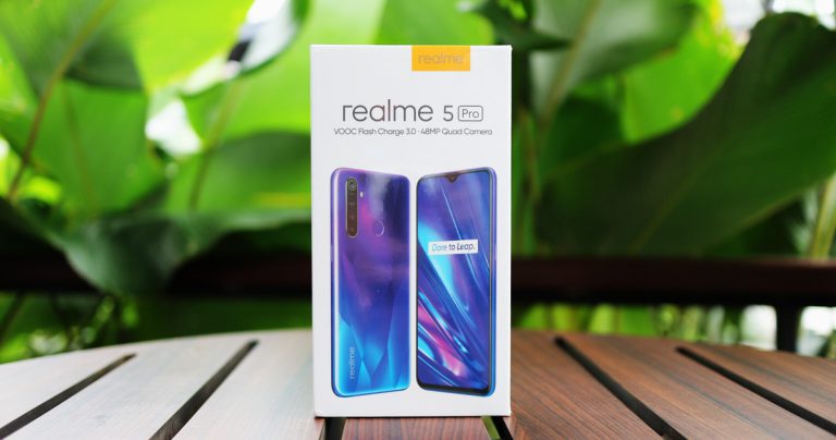 Unbox realme 5 Pro