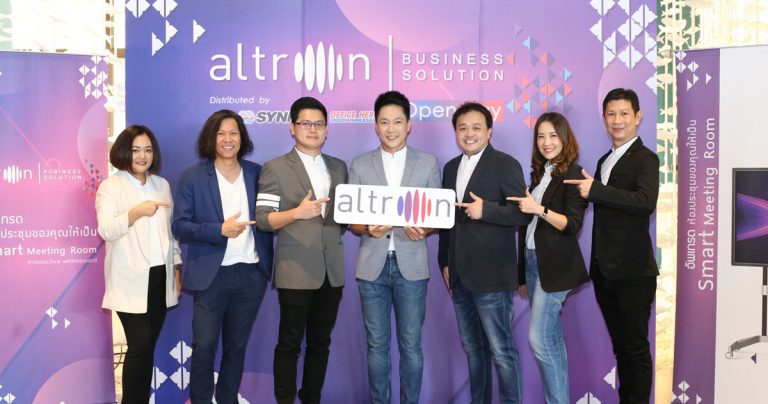 อัลทรอน ทีวีไทย พร้อมลุยตลาดบีทูบี แตกไลน์นวัตกรรมสุดล้ำ “กระดานอัจฉริยะ 4 in 1 (Interactive Whiteboard)”ตอบโจทย์การประชุมขั้นเทพในจอเดียว
