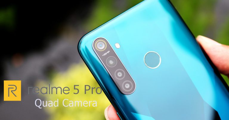 รีวิว realme 5Pro สมาร์ทโฟนกล้องหลัง 4ตัว สเปคจัดเต็มกับค่าตัวเพียงแค่ 7,999 บาท
