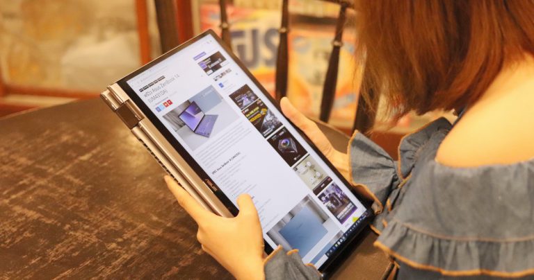 รีวิว ASUS ZenBook Flip 14 UM462D โน๊ตบุ๊ค 2-in-1 หน้าจอรองรับทัชสกรีน