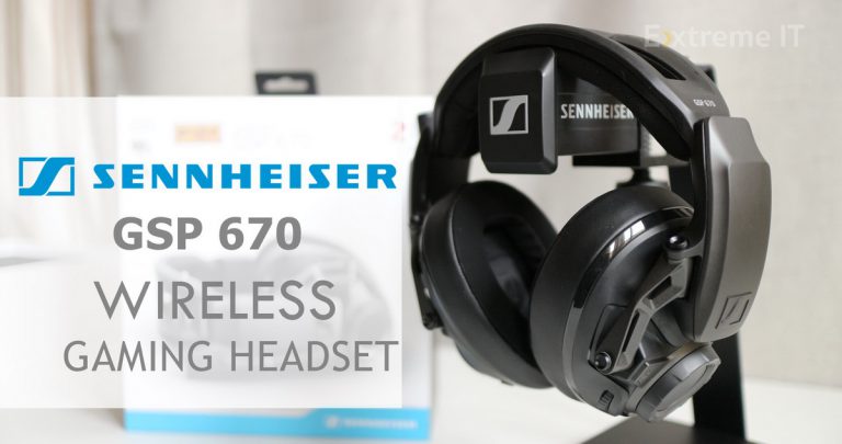 รีวิว หูฟังเกมมิ่งไร้สาย Sennheiser GSP 670 Wireless 7.1 Surround Sound