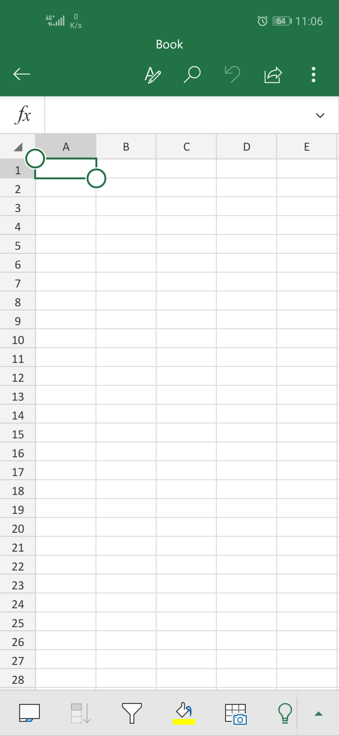 ขยาย ตาราง excel file