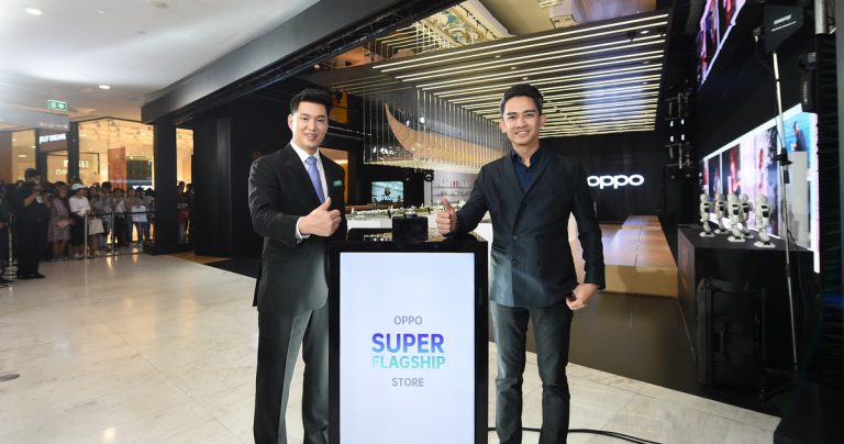 เปิดตัวอย่างยิ่งใหญ่!! OPPO Super Flagship Store แห่งแรกในไทย! ที่ศูนย์การค้าเอ็มควอเทียร์ พร้อมให้คุณสัมผัสกับประสบการณ์สุดพรีเมี่ยมและนวัตกรรมล้ำสมัยแล้ววันนี้