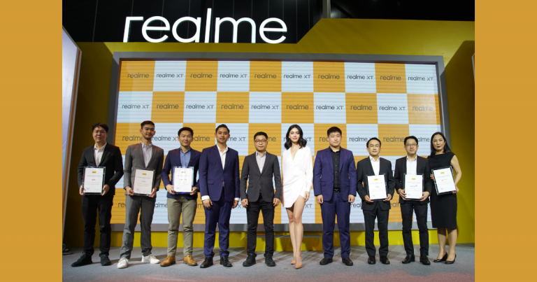 อีกก้าวของความสำเร็จ realme  กับการจับมือกับพาร์ทเนอร์มากกว่า 10 แห่ง ในงาน Thailand Mobile Expo 2019
