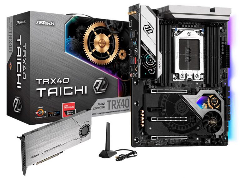 PR : ASRock TRX40 Taichi รีดพลังจาก AMD Ryzen Threadripper ให้สุดขั้ว  ด้วยการโอเวอร์คล็อกที่วางใจได้