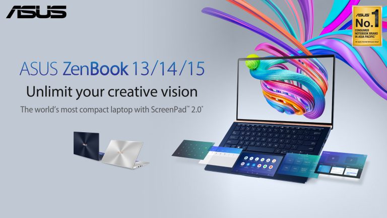 PR : ZenBook 13/14/15 ใหม่พร้อมวางจำหน่ายในไทย มาในดีไซน์เรียบหรูล่าสุด  พร้อมเติมเต็มประสบการณ์ทำงานด้วยจอ ScreenPad 2.0
