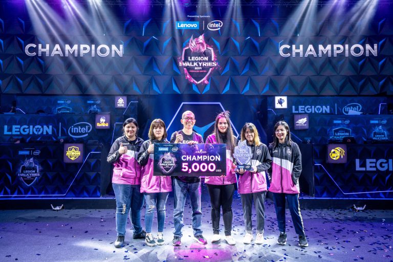 PR : เลอโนโวและอินเทลมอบรางวัลชนะเลิศการแข่งขัน Legion of Champions  IV ให้ทีมชนะเลิศจากประเทศอินโดนีเซีย และ Legion of Valkyries ให้ทีม  ชนะเลิศจากประเทศไทย