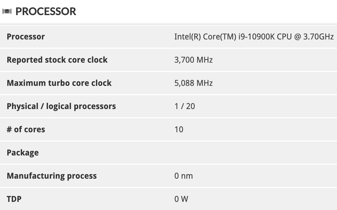 Intel core i7 частота