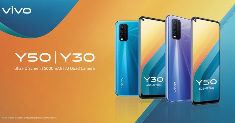 Vivo Y50 และ Y30 แบตอึดจอใหญ่ เริ่มวางจำหน่าย 30 พ.ค. 63 นี้