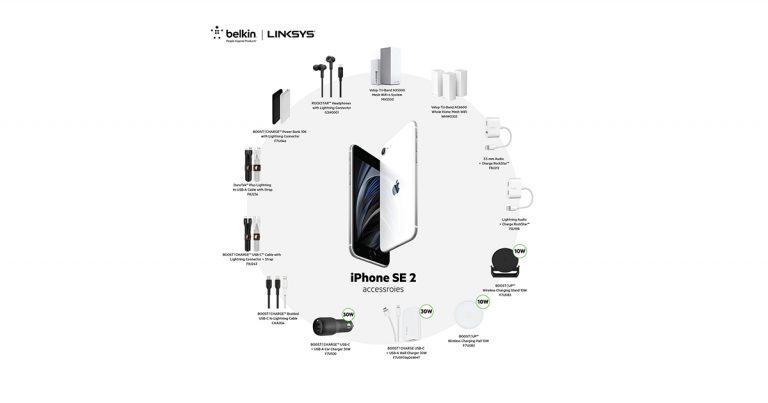 Belkin x Linksys แนะนำผลิตภัณฑ์ที่ใช้งานร่วมกับ iPhone SE (2nd Generation)  ได้อย่างเต็มประสิทธิภาพ