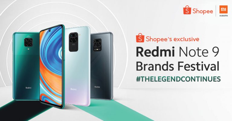 Xiaomi ส่งต่อความพิเศษในแคมเปญ ‘Shopee Brands Festival’  เปิดตัว Redmi Note 9 สมาร์ทโฟนแบตเตอรี่อึด ชาร์จไว ในราคาที่สุดคุ้ม