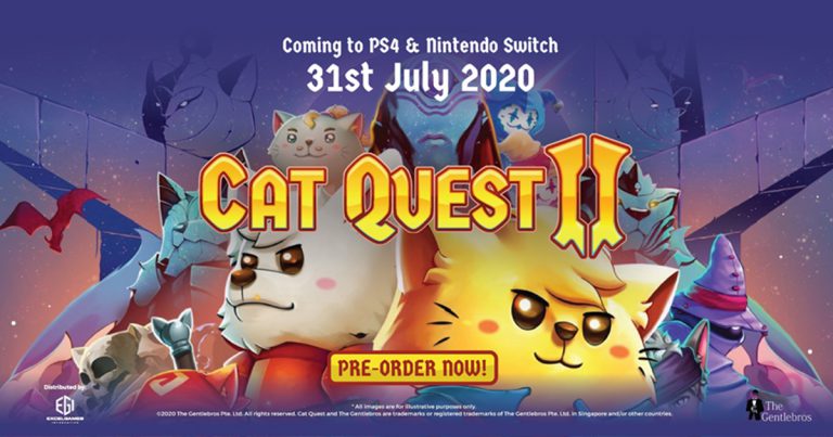 โลดแล่นไปกับการผจญภัยแบบแมวๆใน Cat Quest II – Pawsome Pack บน PlayStation 4 และ Nintendo Switch