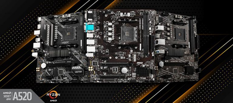 PR : MSI เปิดตัวเมนบอร์ด AMD A520