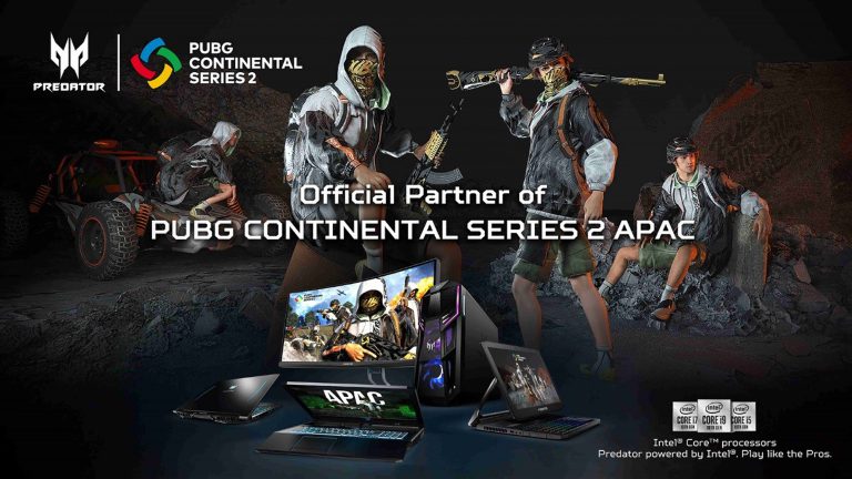 PR: เอเซอร์ประกาศเป็นผู้สนับสนุนอย่างเป็นทางการในศึก PUBG Continental Series 2 APAC