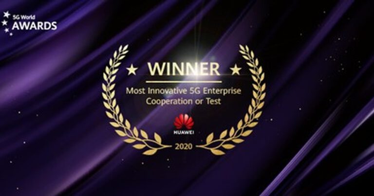 หัวเว่ยคว้ารางวัล “ความร่วมมือ/การทดสอบด้าน 5G ระดับองค์กรที่มีนวัตกรรมล้ำสมัยที่สุด” จากการร่วมสนับสนุนโครงการต้านโรคติดต่ออัจฉริยะด้วยเทคโนโลยี 5G แห่งเมืองอู่ฮั่น