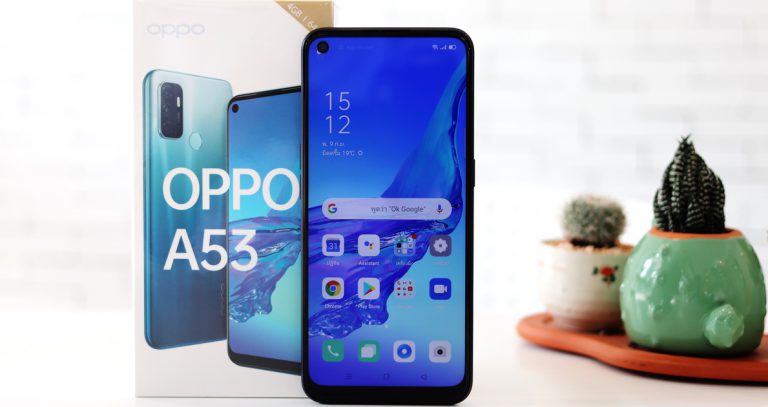 รีวิว OPPO A53 มากับ Snapdragon 460 จอ 6.5 นิ้ว ค่ารีเฟรชเรท 90Hz พร้อมลำโพงคู่ กับค่าตัวเพียง 5,499 บาท