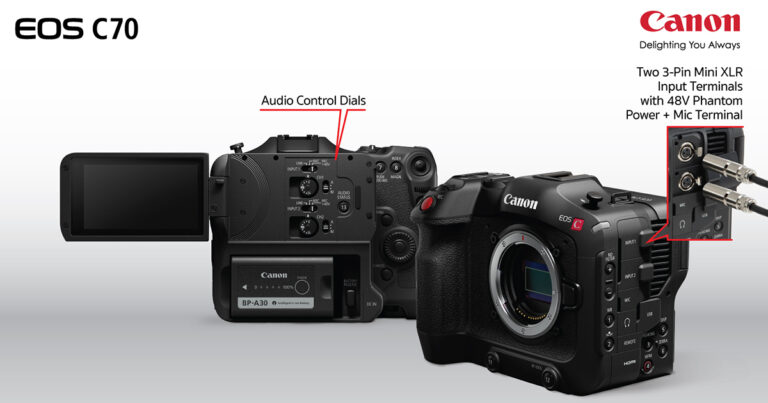 แคนนอน เผยโฉม กล้อง EOS C70  กล้องถ่ายภาพยนตร์ที่มาพร้อมเมาท์ RF รุ่นแรกในตระกูล Cinema EOS