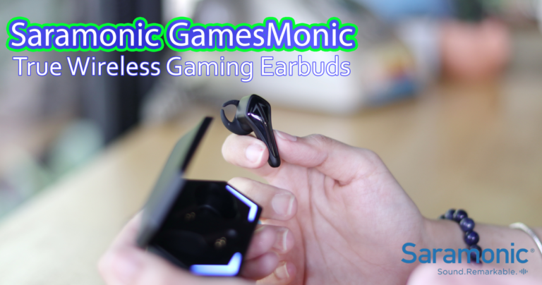 รีวิวหูฟังเกมมิ่ง TWS จากค่าย Saramonic (GamesMonic SR-BH60-B)